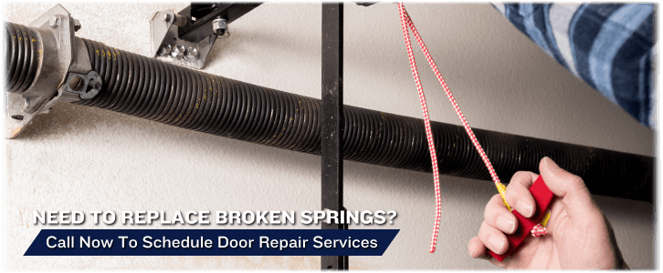 Broken Garage Door Spring Fallbrook CA